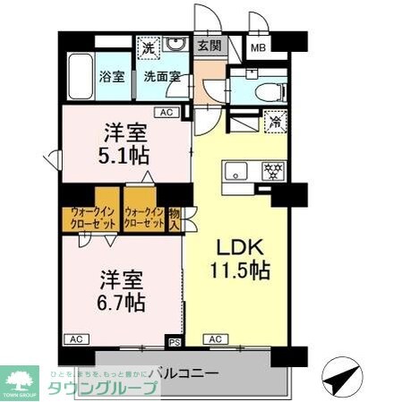 リュミエール千種の物件間取画像